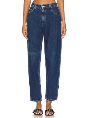 Aligrace Classic Blue High Rise Slim Straight Denim Jeans Size 29